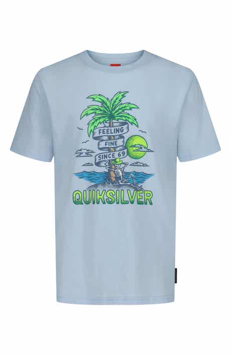 Quiksilver Kids' Skeleton Chillin Graphic T-Shirt