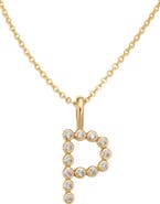 MADE BY MARY CZ Poppy Initial Necklace