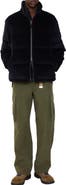 Burberry Corduroy Snowdon Puffer Jacket