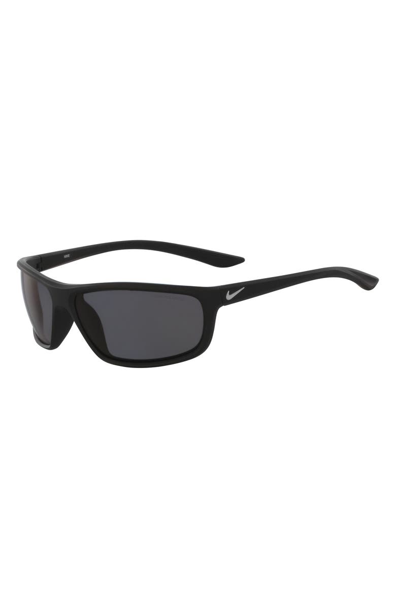 Nike Rabid 64mm Rectangle Sunglasses, Alternate, color,