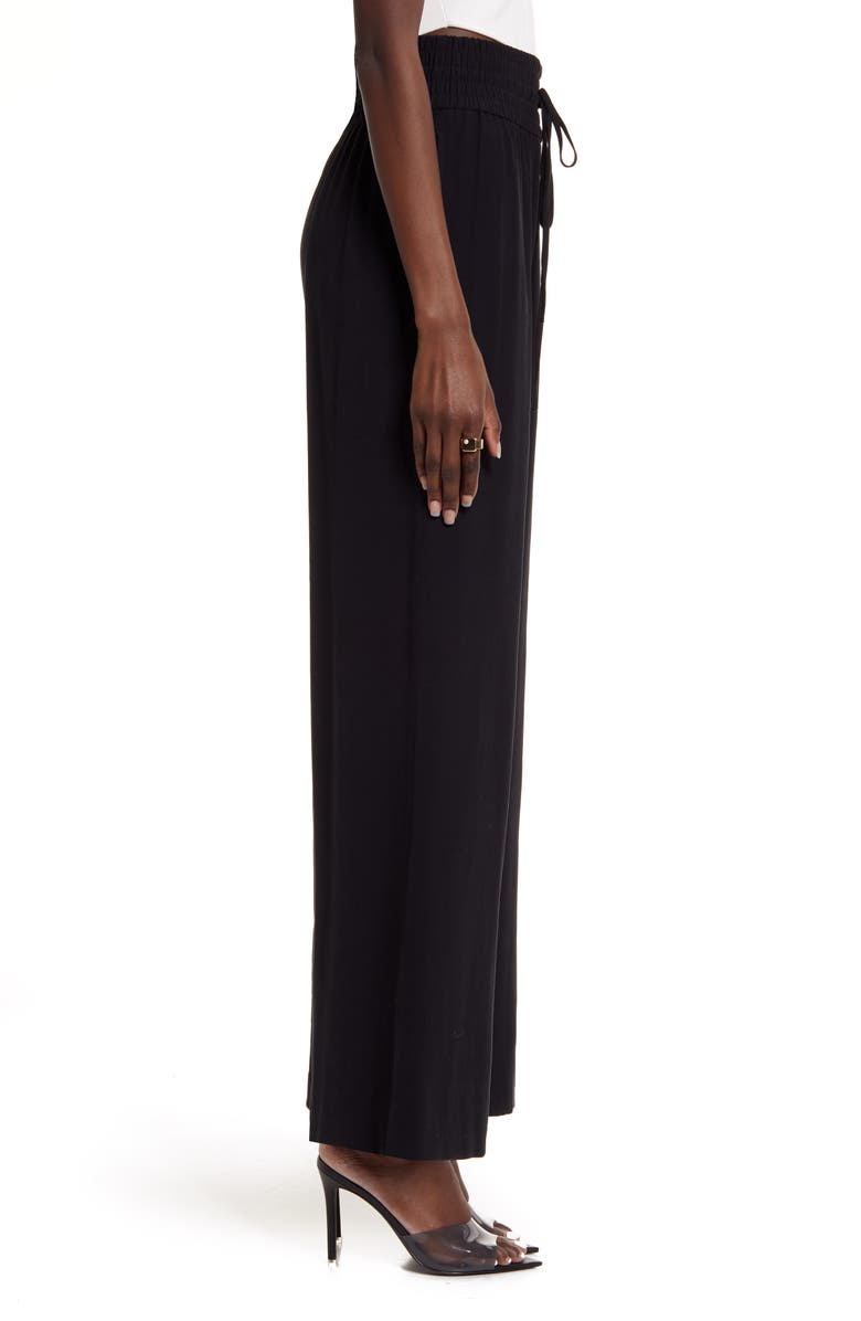 Open Edit Drawstring Wide Leg Pants, Alternate, color,