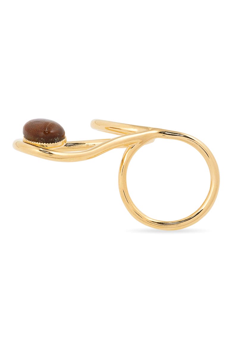 Louise Petal Tiger's-Eye Ring, Alternate, color, TIGER EYE