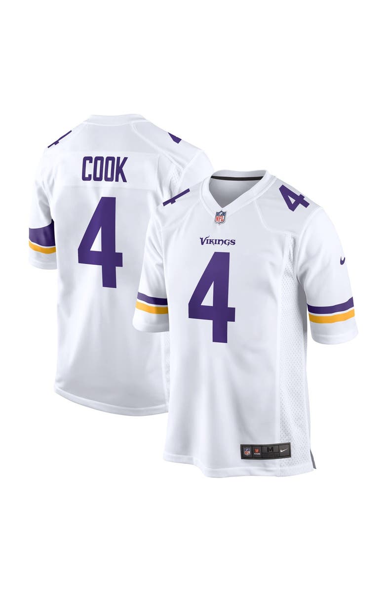 Nike Men's Nike Dalvin Cook White Minnesota Vikings Game Jersey, Alternate, color,