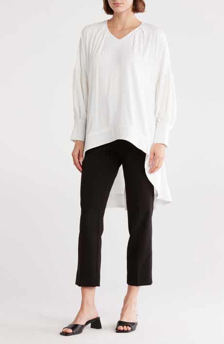 PATRIZIA LUCA Oversize V-Neck Top
