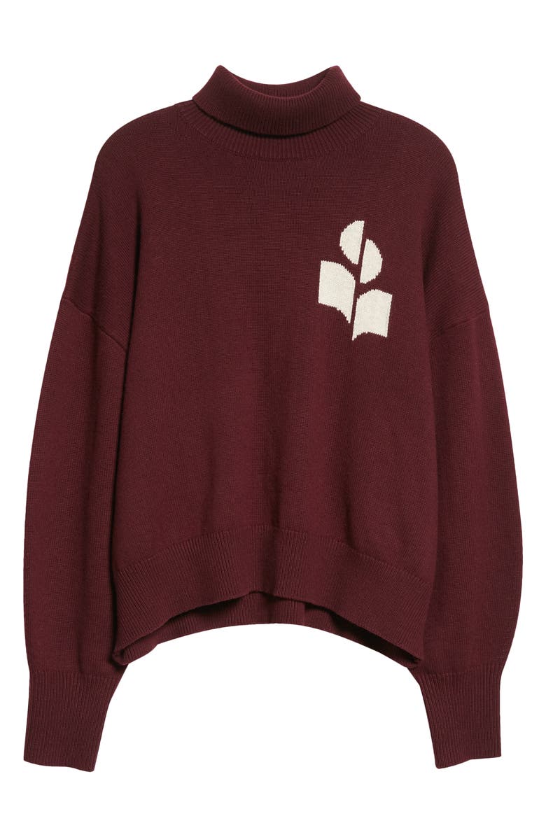 Isabel Marant Étoile Nash Turtleneck Sweater, Alternate, color, 
