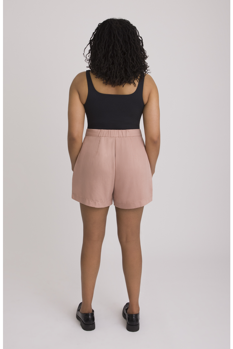The Anywhere Short For Full Hips And Thighs, Alternate, color, Melon