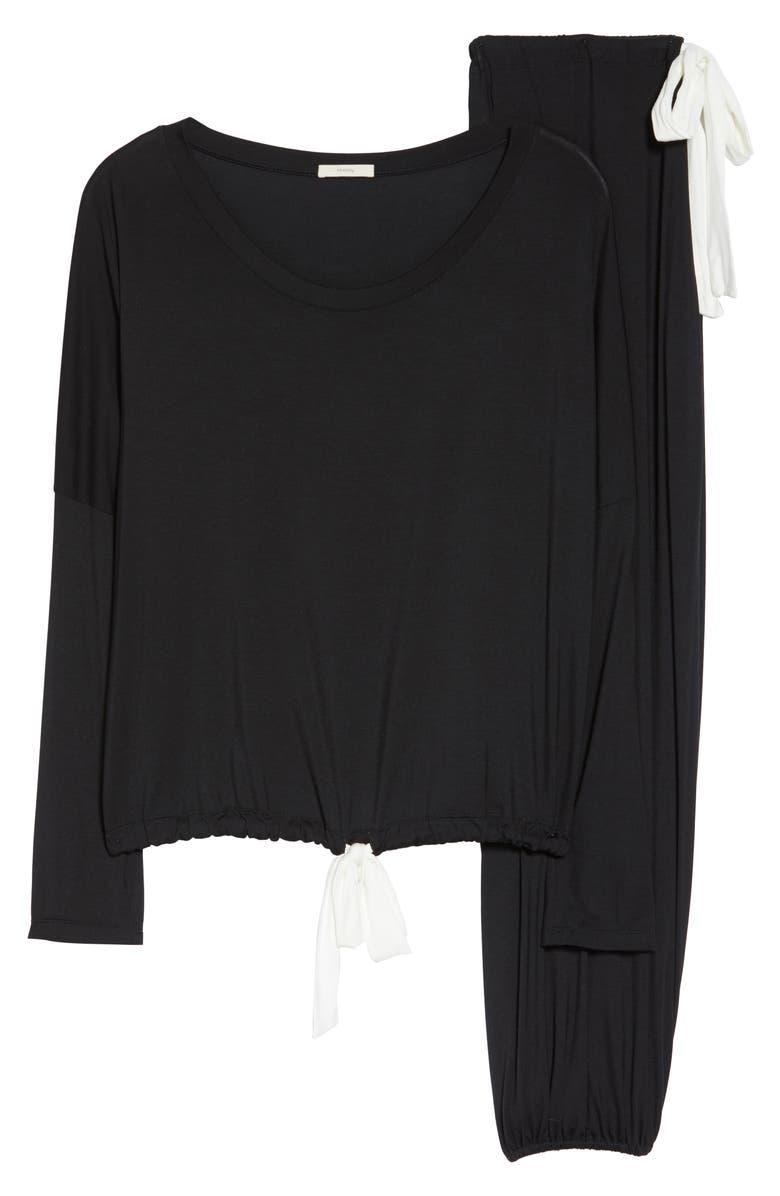 Eberjey Vera Slouchy Pajamas, Alternate, color, 