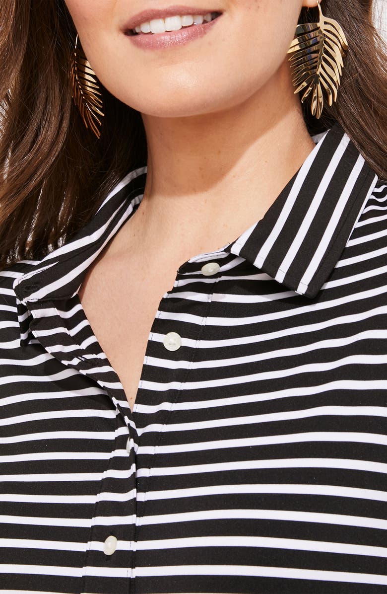 vineyard vines Sankaty Margo Stripe Shirtdress, Alternate, color,