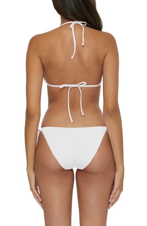 BECCA BECCA COLOR CODE TRIANGLE BIKINI TOP 
