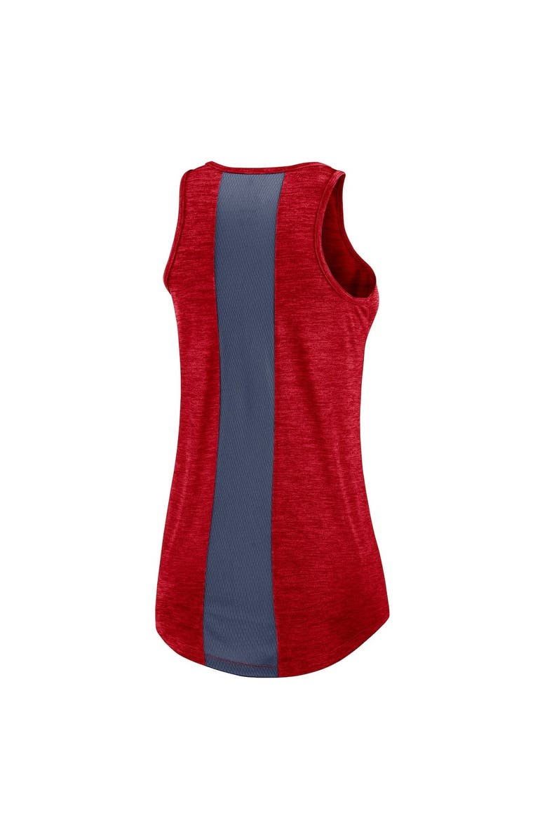 Nike Women's Nike Red Washington Nationals Dri-FIT Performance Right Mix High Neck Tank Top, Alternate, color, Red