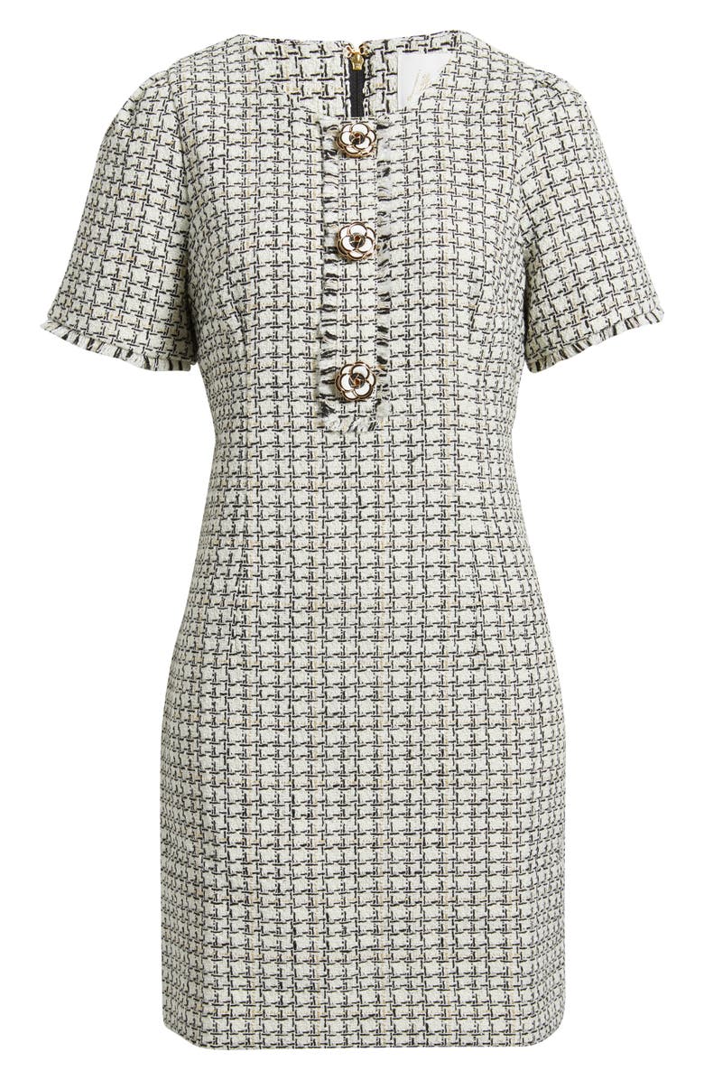 Lilly Pulitzer<sup>®</sup> Brenda Bouclé Tweed Shift Dress, Alternate, color, Coconut Lurex