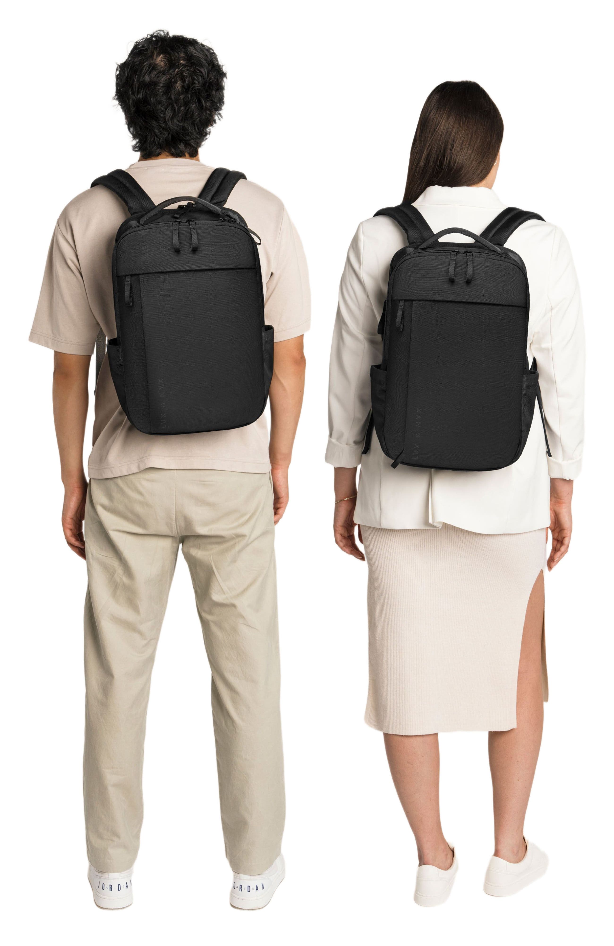 Lux and Nyx Purpose 16-Inch Laptop Work Bag for Women, Alternate, color, Black