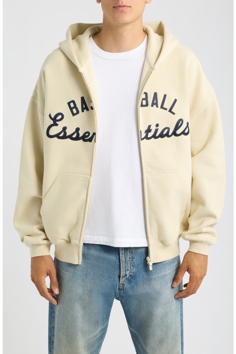 x MLB Full Zip Hoodie, Main, color, OAT