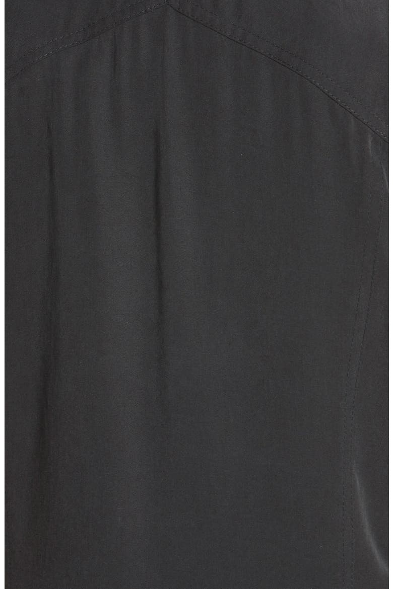 Asymmetrical Moto Vest, Alternate, color, BLACK