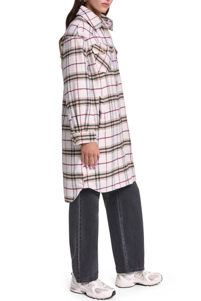 Quilted Longline Shacket, Alternate, color, HAYES PLAID