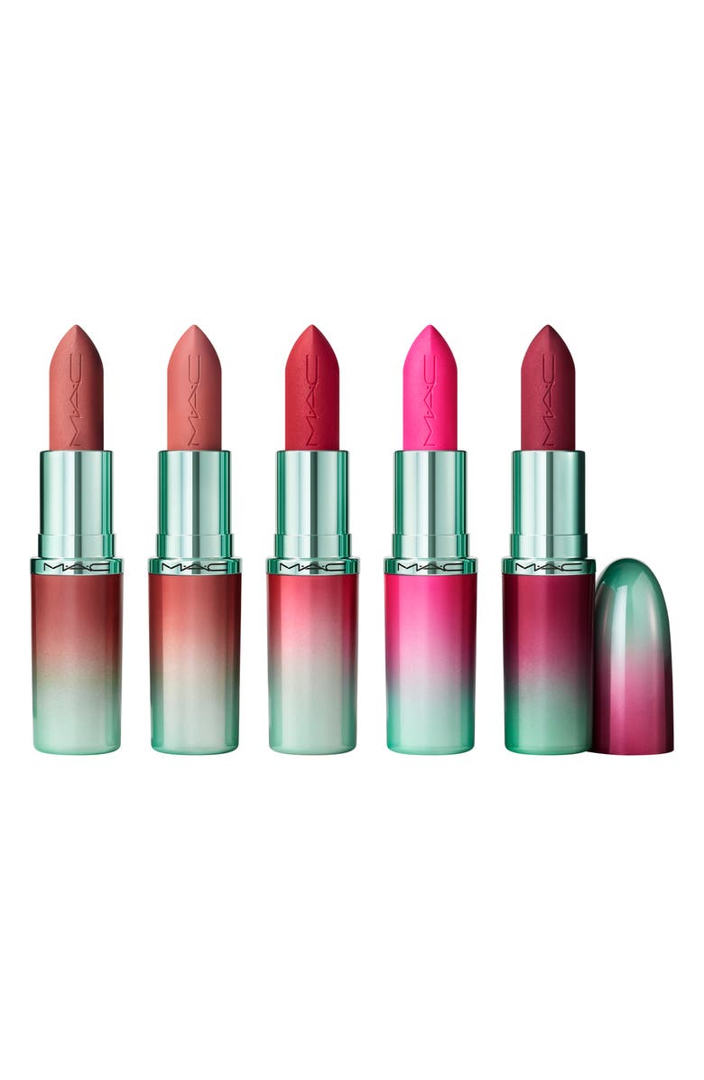 MAC Cosmetics Less is Bore 5-Piece Full-Size Matte Lipstick Gift Set (Limited Edition) $125 Value, Alternate, color, Pink Multi