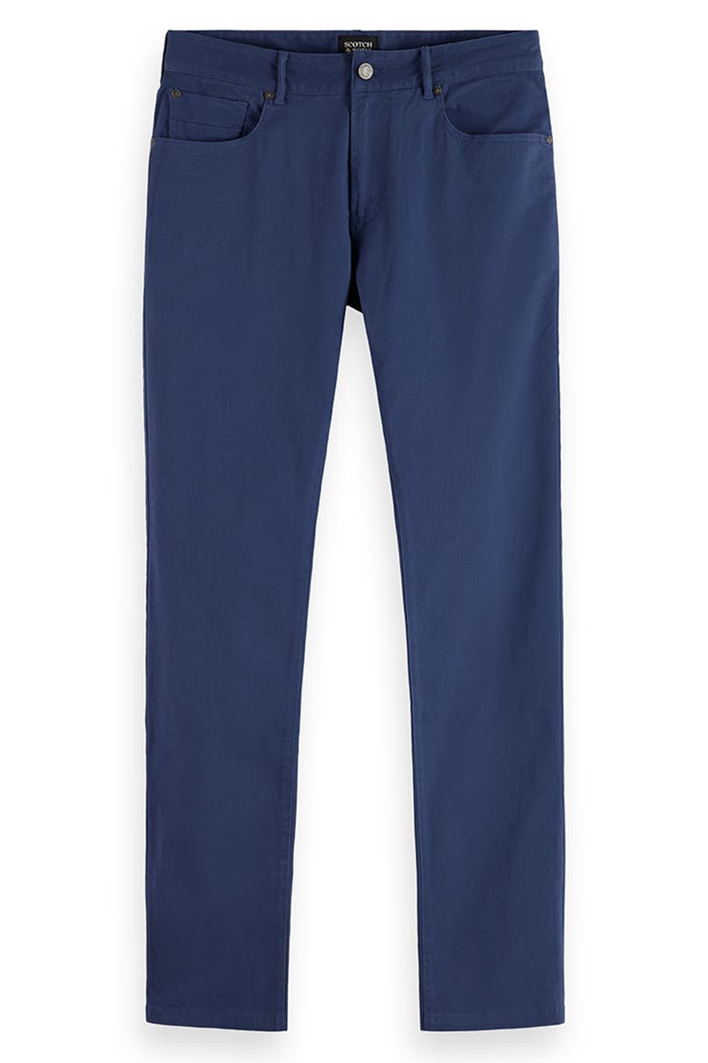 Ralston Slim Fit Stretch Cotton Twill Pants, Alternate, color, OCEANA