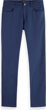 Scotch & Soda Ralston Slim Fit Stretch Cotton Twill Pants