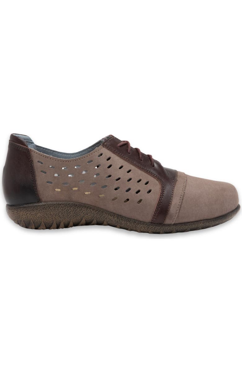 Naot Lalo Sneaker, Alternate, color, Shiitake Nbk/ Cordovan