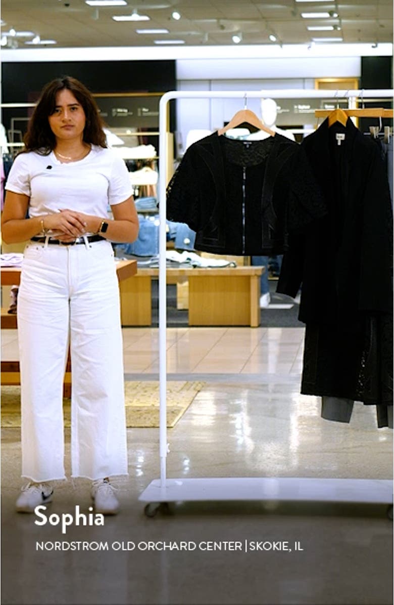 Lace Front Zip Top, sales video thumbnail