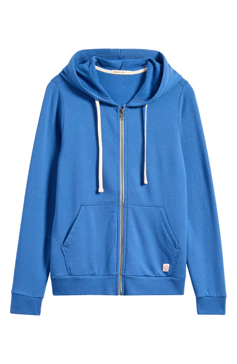 Marine Layer Afternoon Full Zip Hoodie, Alternate, color, Faded Navy