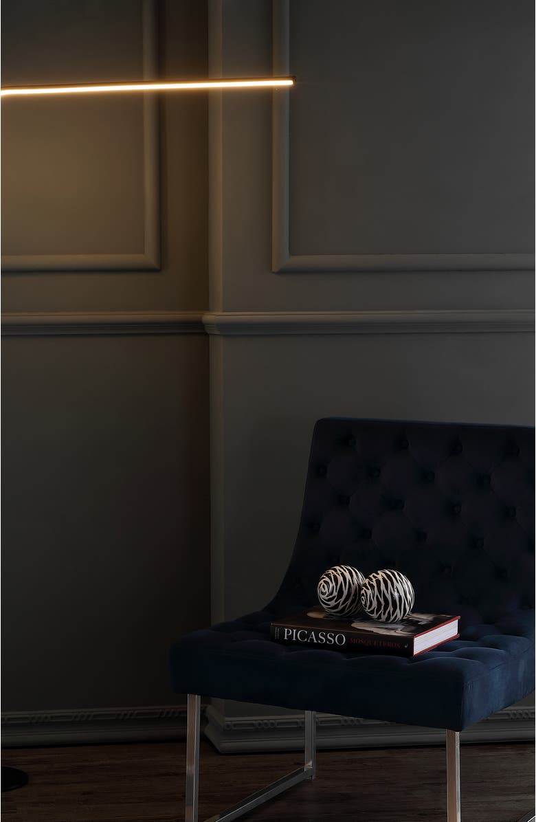 JONATHAN Y Natalie 63" LED Integrated Floor Lamp, Alternate, color,