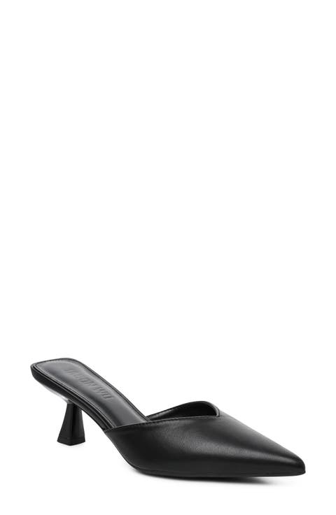 Pointed Toe Mule