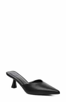 Pointed Toe Mule
