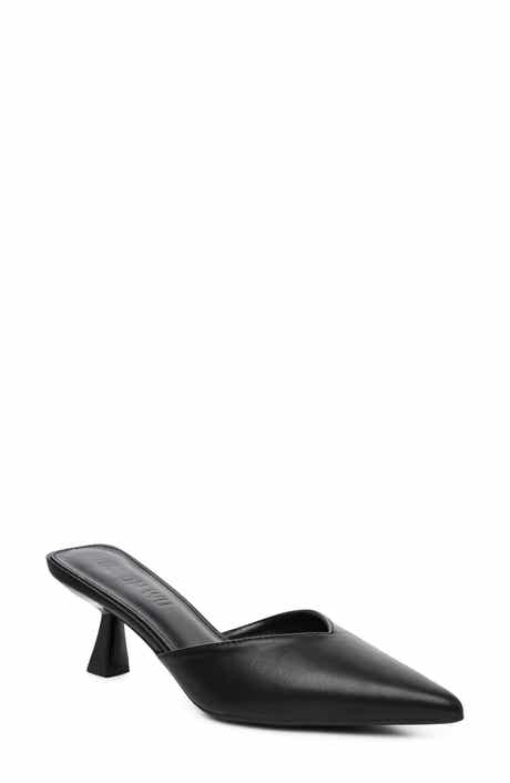 Pointed Toe Mule