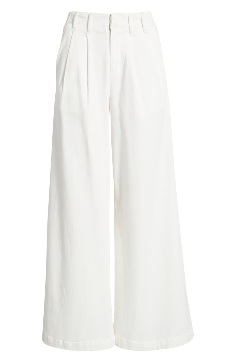 1822 Denim Pleated High Waist Super Wide Leg Jeans, Alternate, color,