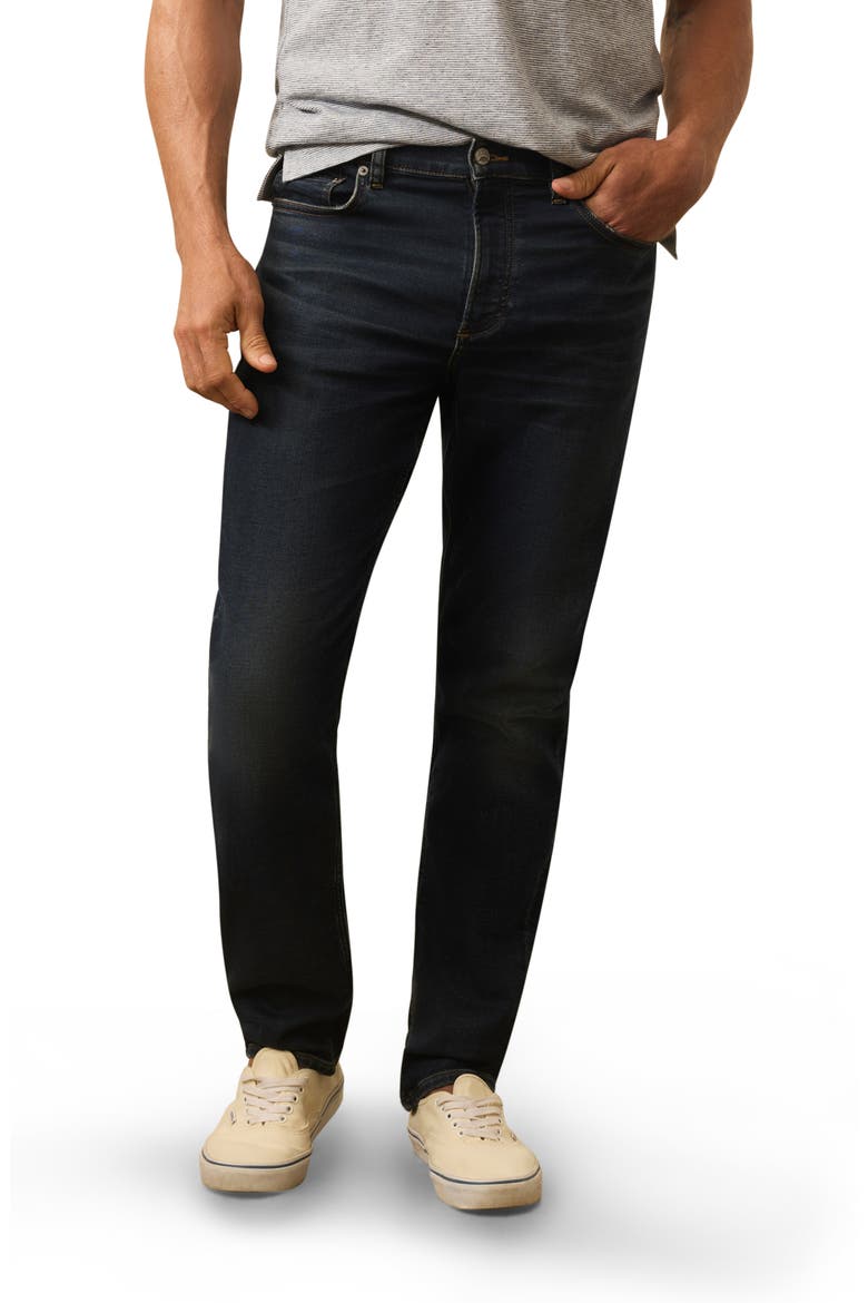 Cotton Blend French Terry 5-Pocket Pants, Main, color, BELMAR COAST WASH