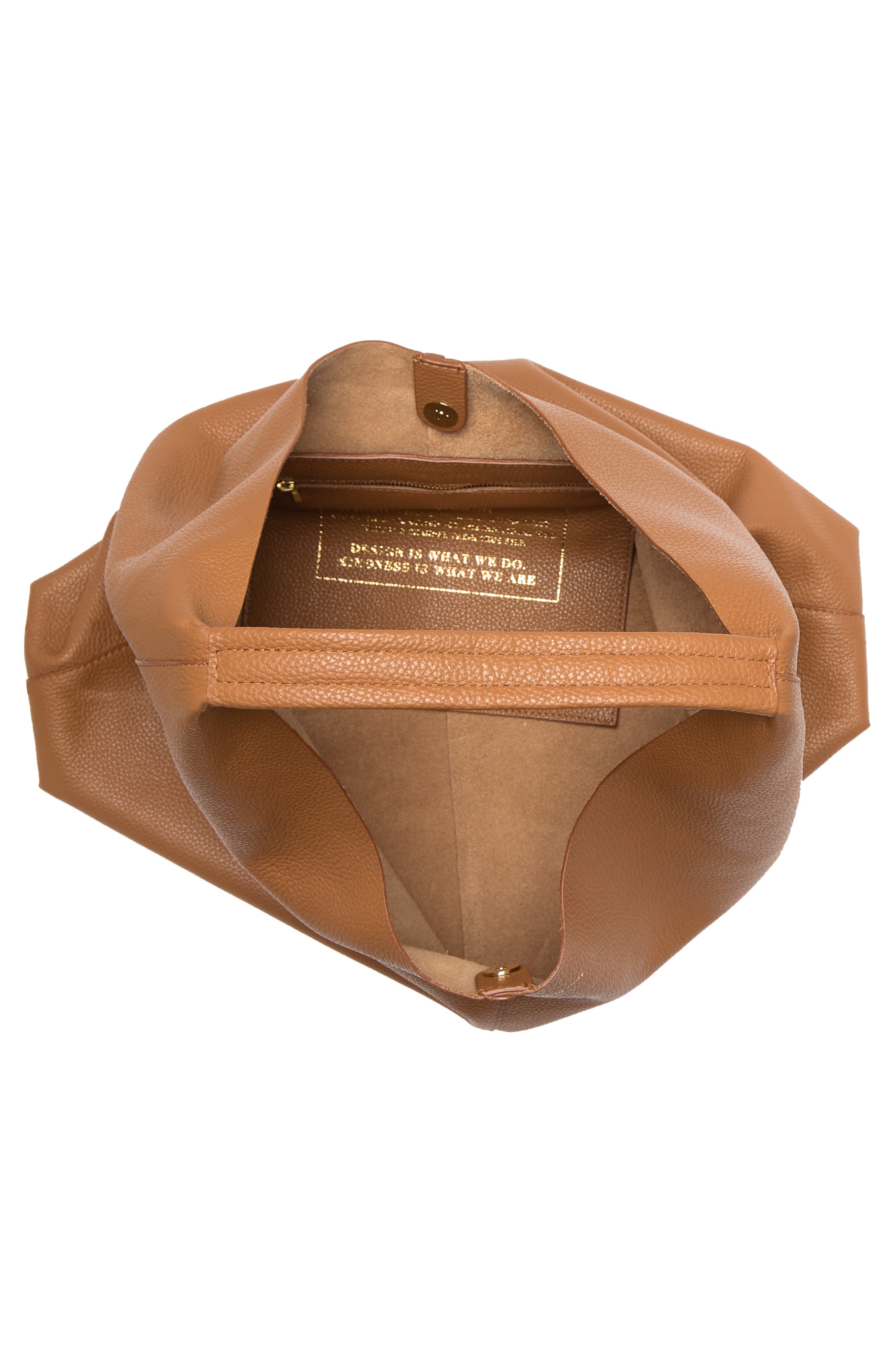 Kurt Geiger London Violet Leather Hobo Bag, Alternate, color, 