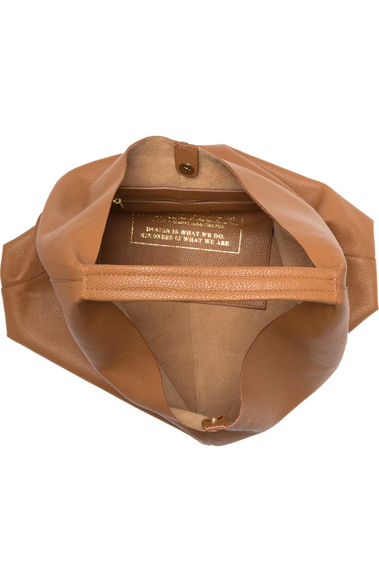 Kurt Geiger London Violet Leather Hobo Bag, Alternate, color,