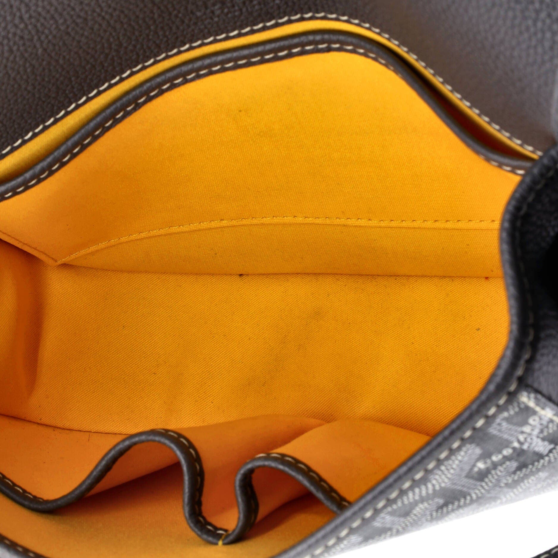 Pre-Owned Goyard Belvedere II Messenger Bag Coated Canvas PM, Alternate, color, Gray