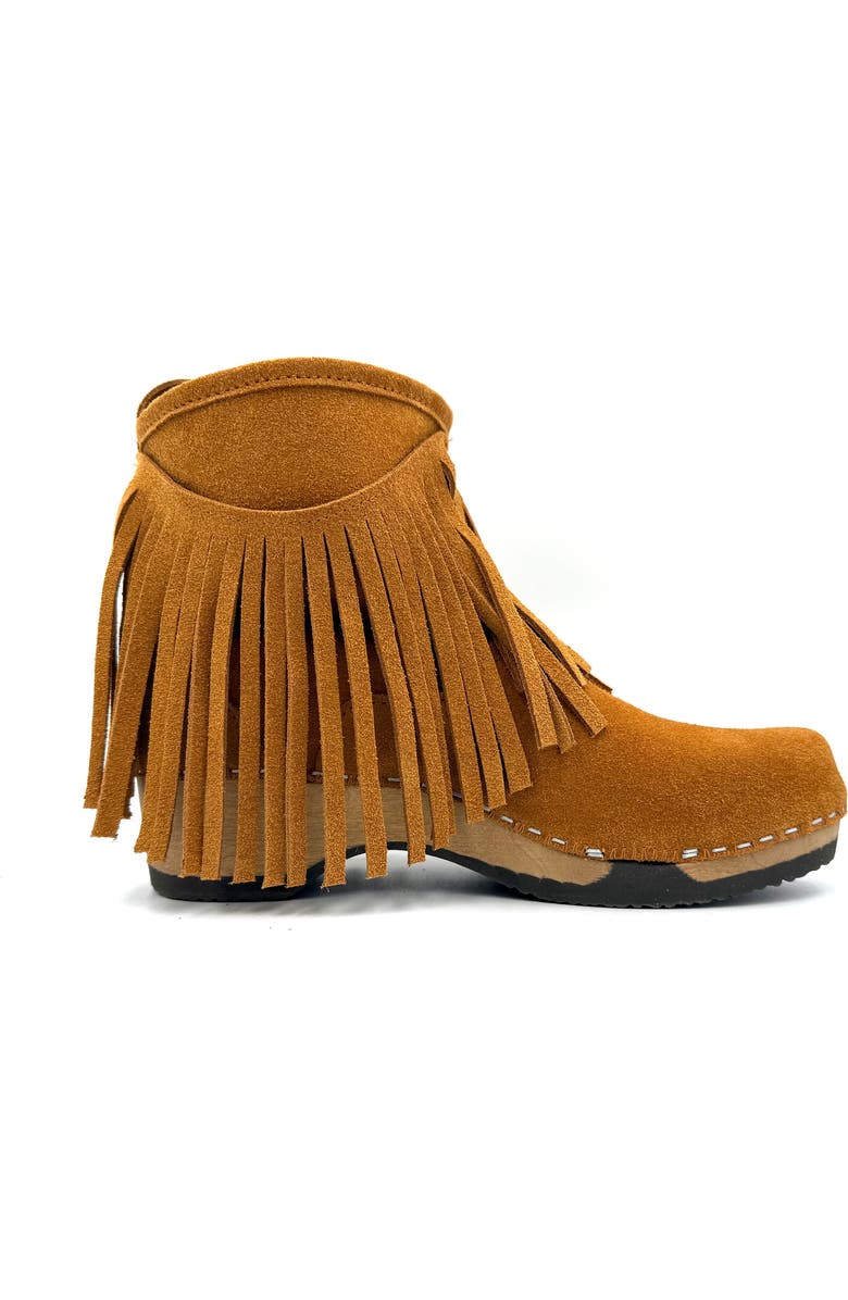 KUNSTEN Holly Fringe Bootie, Alternate, color, Havtora