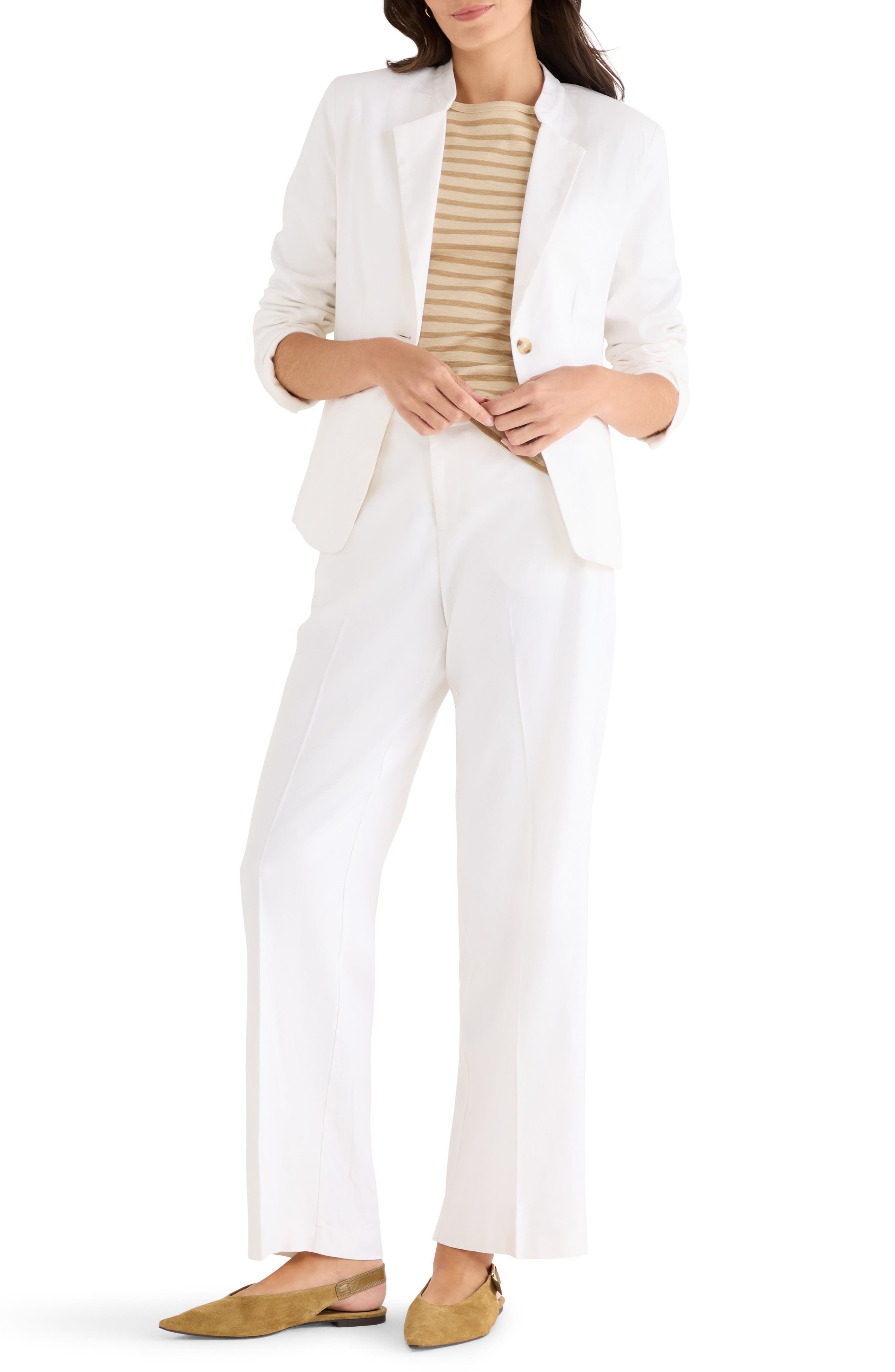 Lenox Linen Blend Pants - image 4