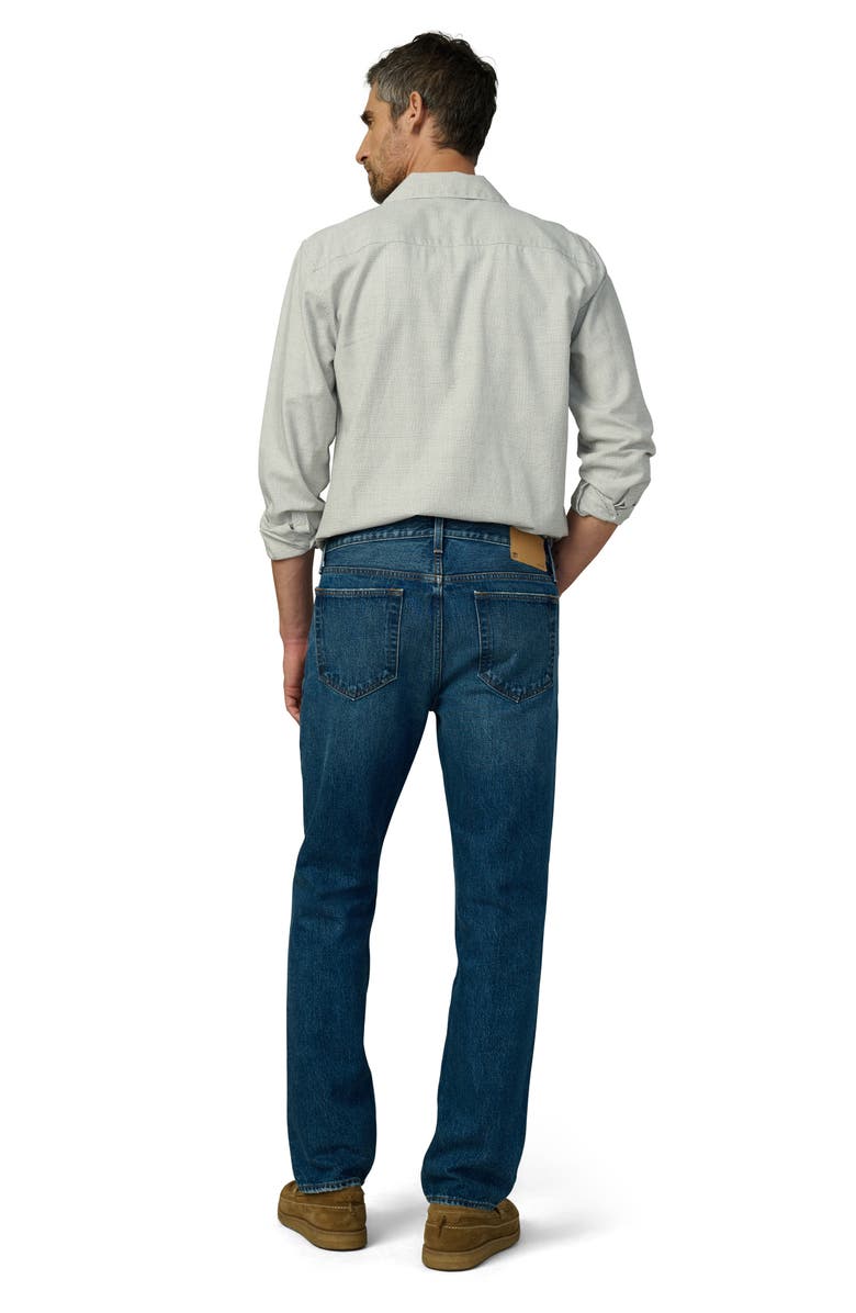 Joe's Writers Long Sleeve Camp Shirt, Alternate, color, Navy Check