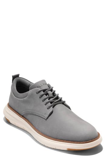 Cole Haan Grand Remix Derby In Quiet Shade/ivory