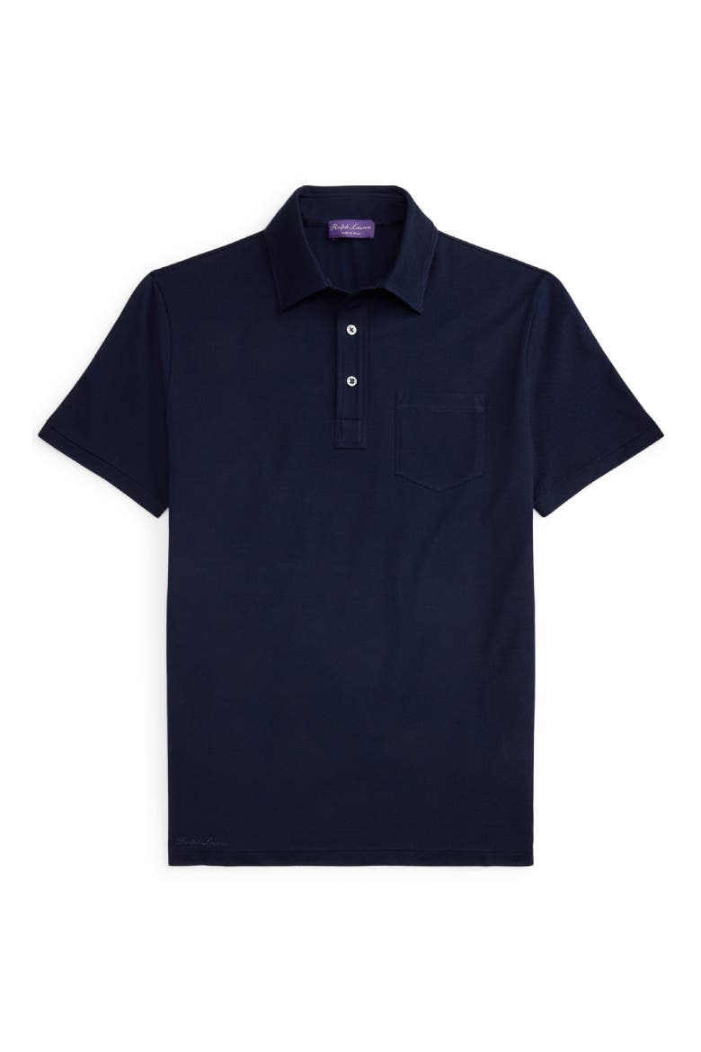 Cotton & Cashmere Pocket Polo, Alternate, color, CLASSIC CHAIRMAN NAVY