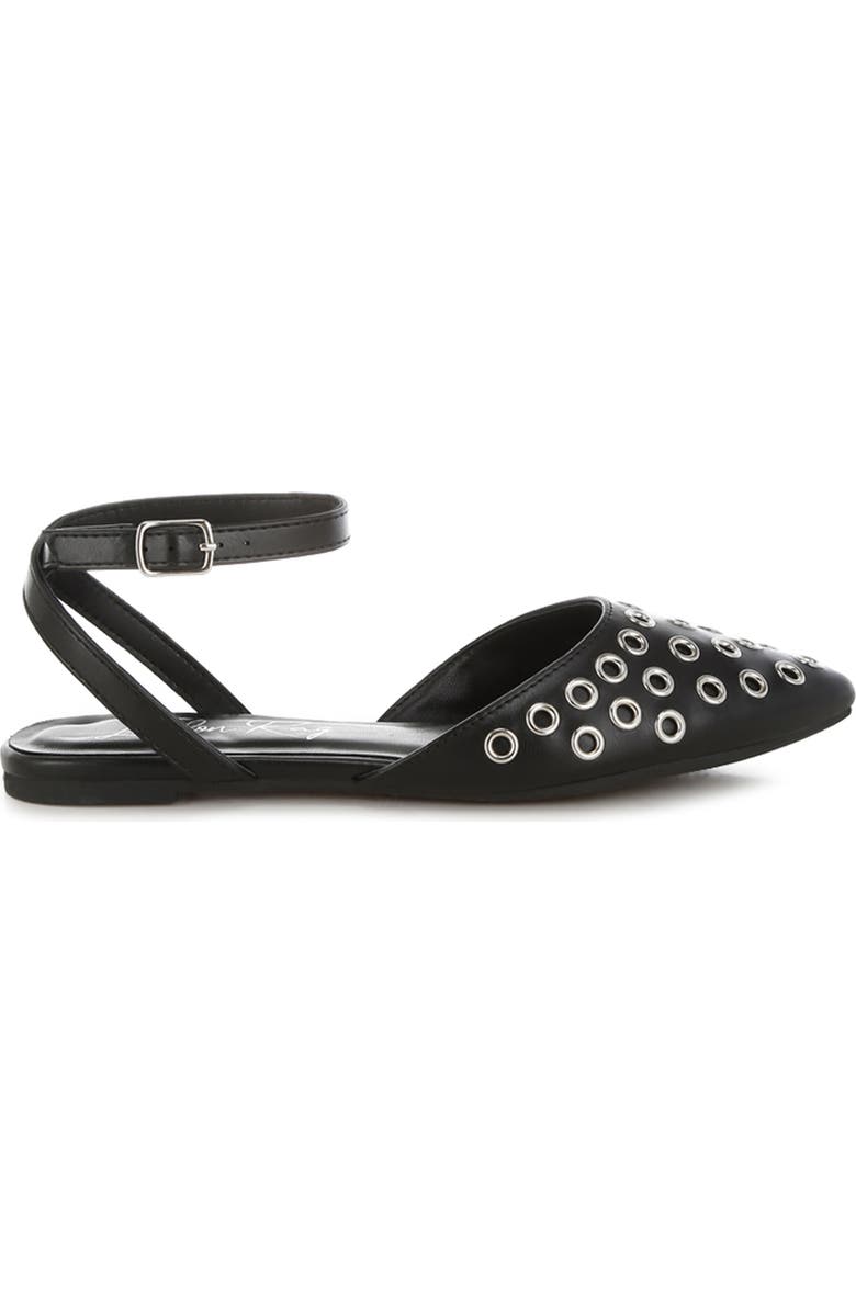 LONDON RAG Chalcis Rivet Flat, Alternate, color, Black
