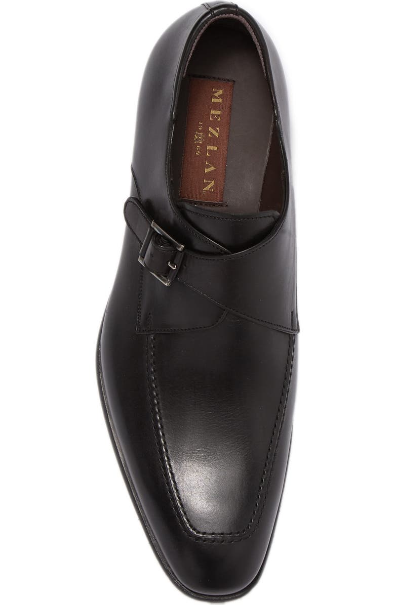 Mezlan Leather Monk Strap Loafer, Alternate, color,