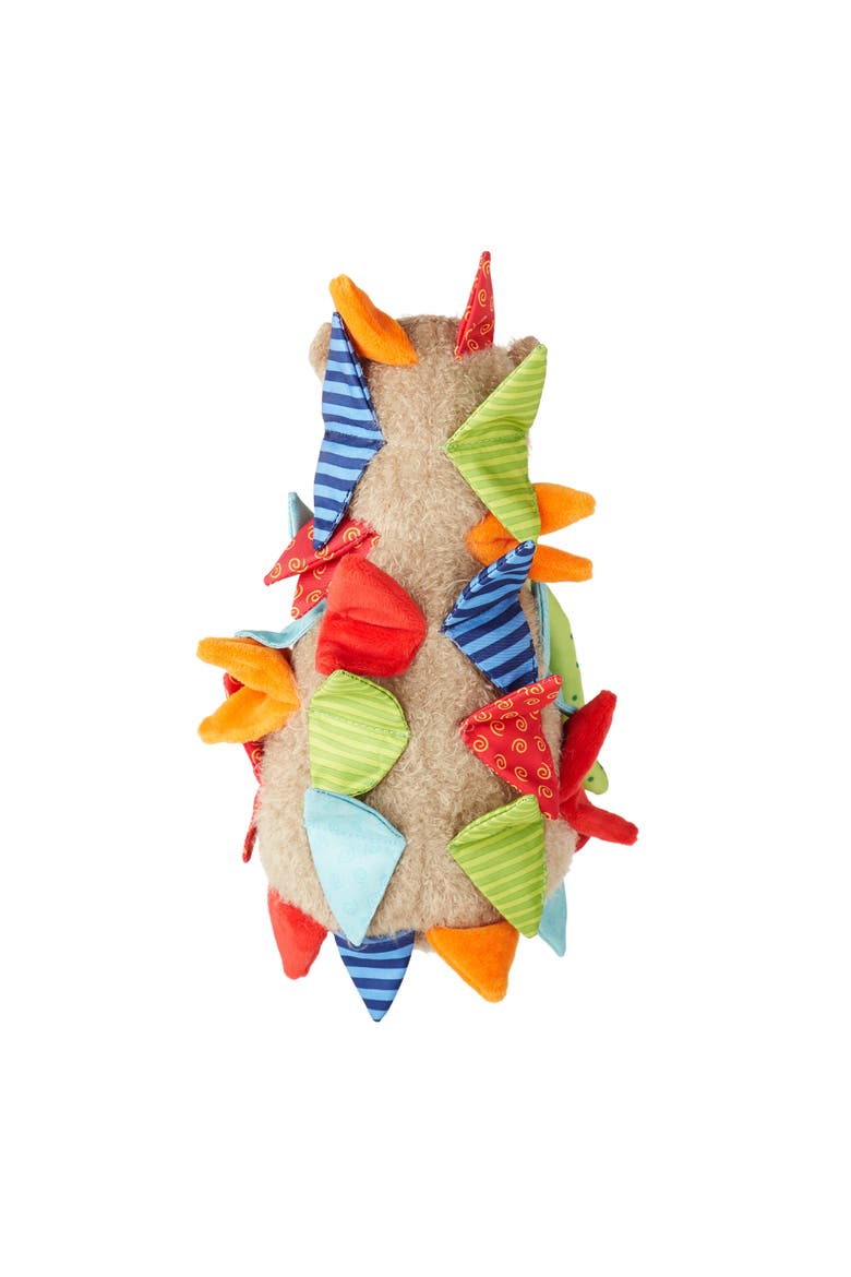 Patchwork Hedgehog Plush Toy, Alternate, color, Multicolored