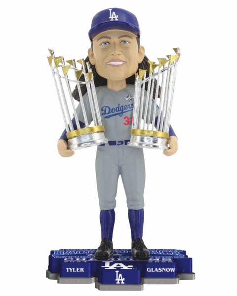 Tyler Glasnow (Dodgers) 2025 World Series Back to Back Champs Bobblehead