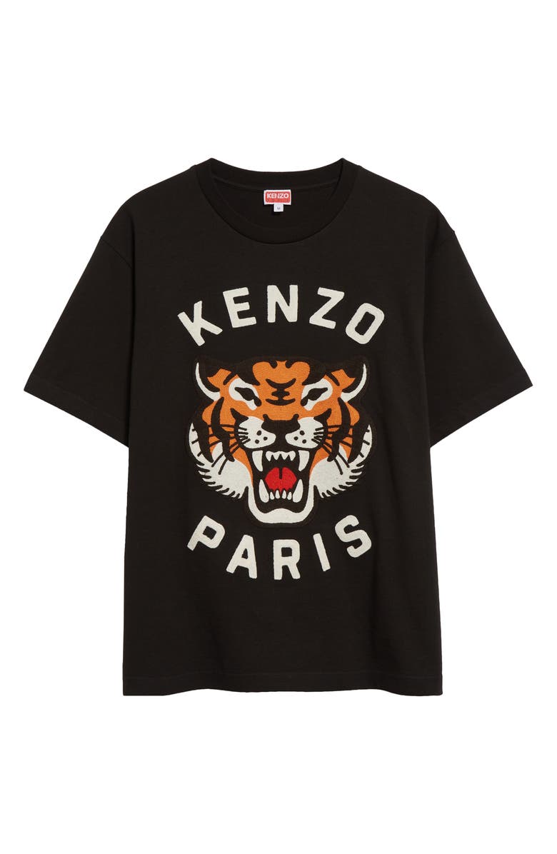 KENZO Lucky Tiger Oversize Graphic T-Shirt, Alternate, color,