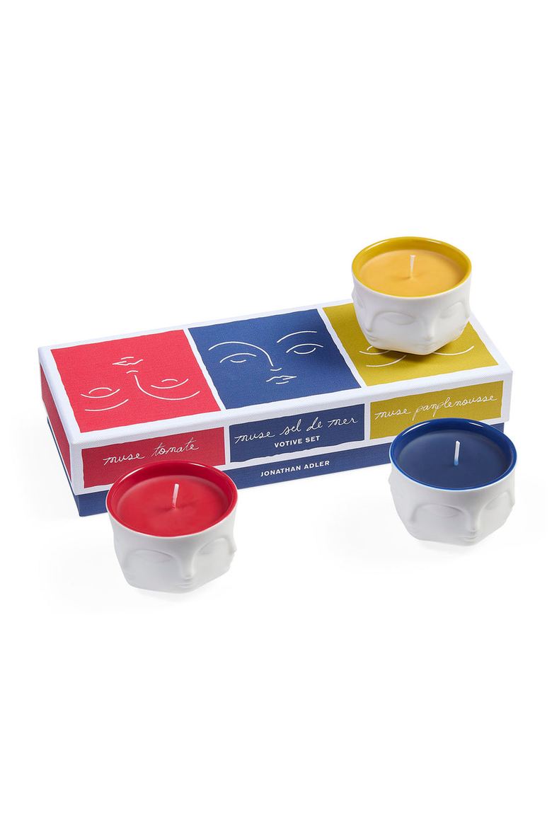 Muse Couleur Votive Candle Set, Alternate, color, Red / Blue / Yellow
