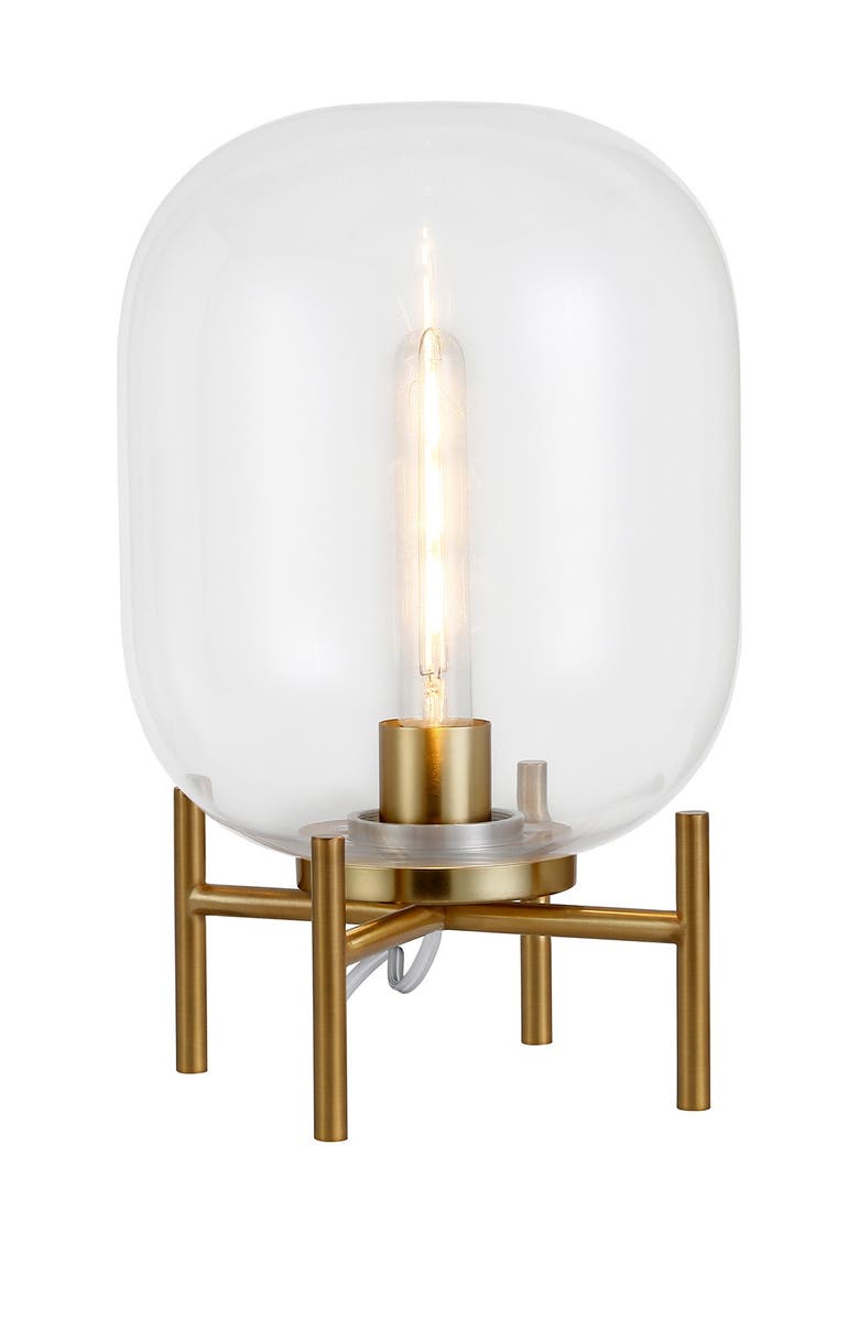 ADDISON AND LANE Edison Glass and Brass Table Lamp, Alternate, color, 