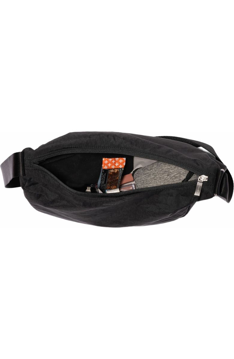 BAGGALLINI Swift Crescent Crossbody, Alternate, color, B-Lite Black