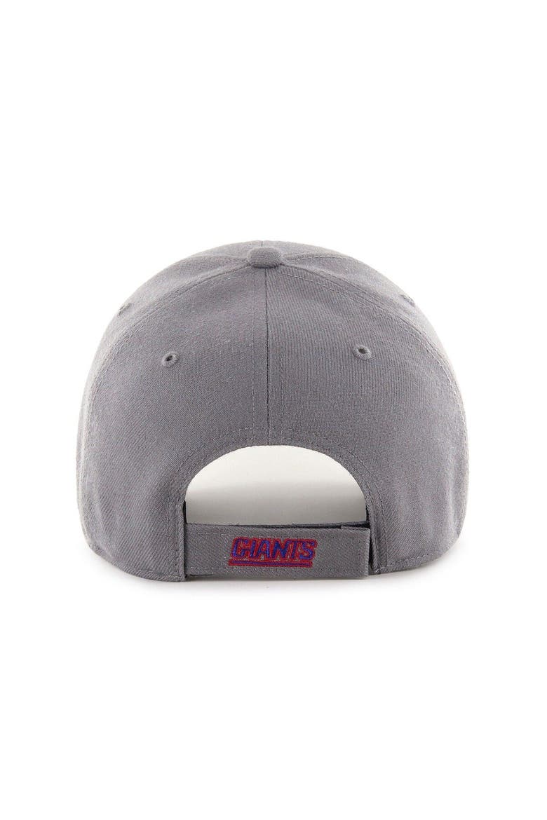Men's '47 Graphite New York Giants MVP Adjustable Hat, Alternate, color, Graphite