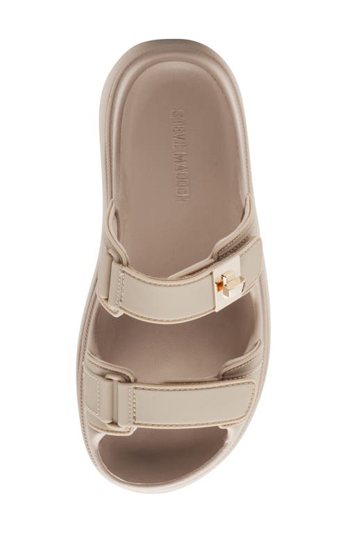 Steve Madden Bigschmona Platform Sandal In Natural