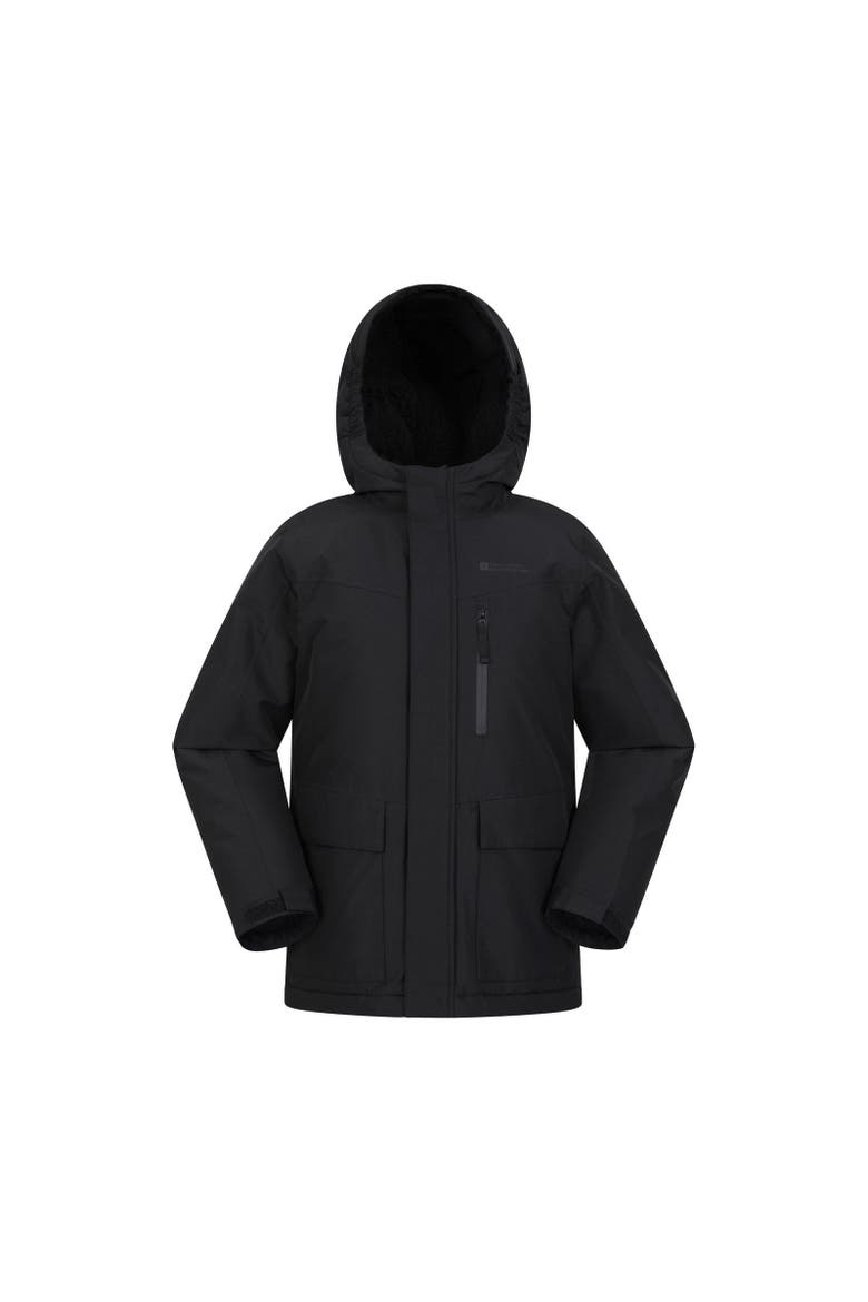 Childrens/Kids Noah Borg Lined Waterproof Jacket, Main, color, Black